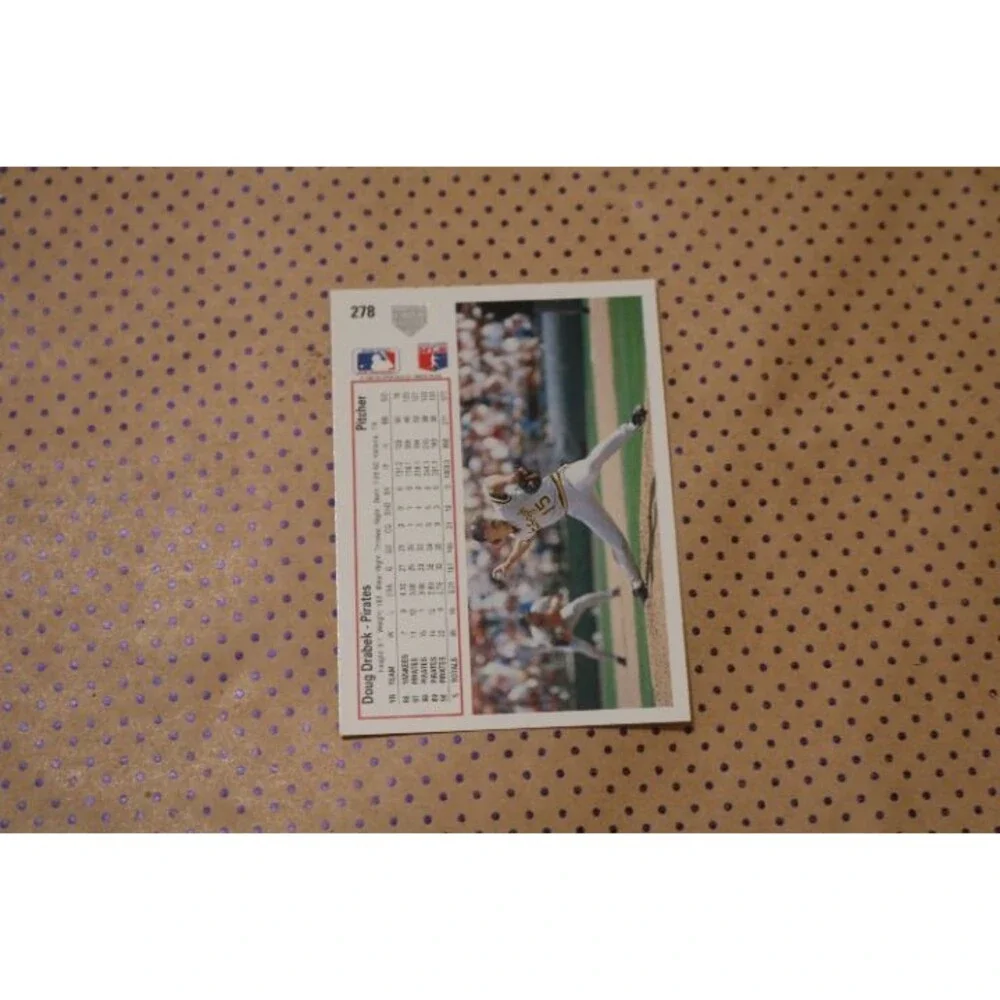 Doug Drabek #278 Baseball Card (1990)